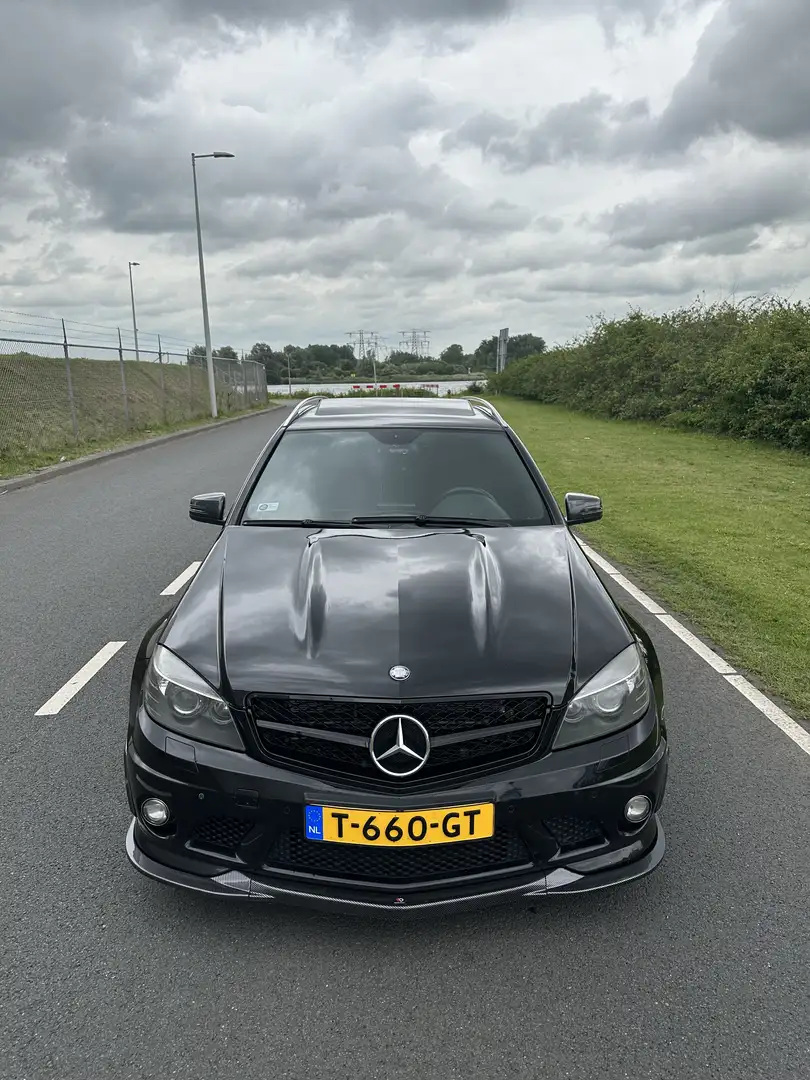Mercedes-Benz C 63 AMG V8 510 PK | MILTEK | MAXTON | Full Fekete - 1