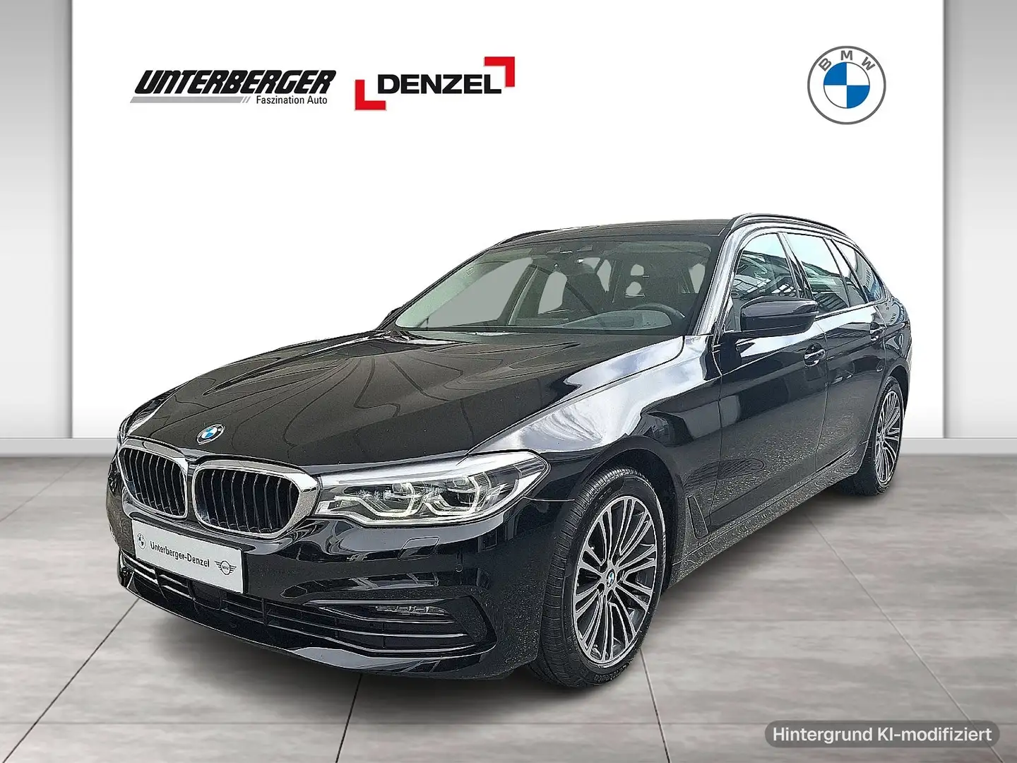 BMW 520 d Touring (G31) Head-Up LED WLAN RFK Shz Schwarz - 1