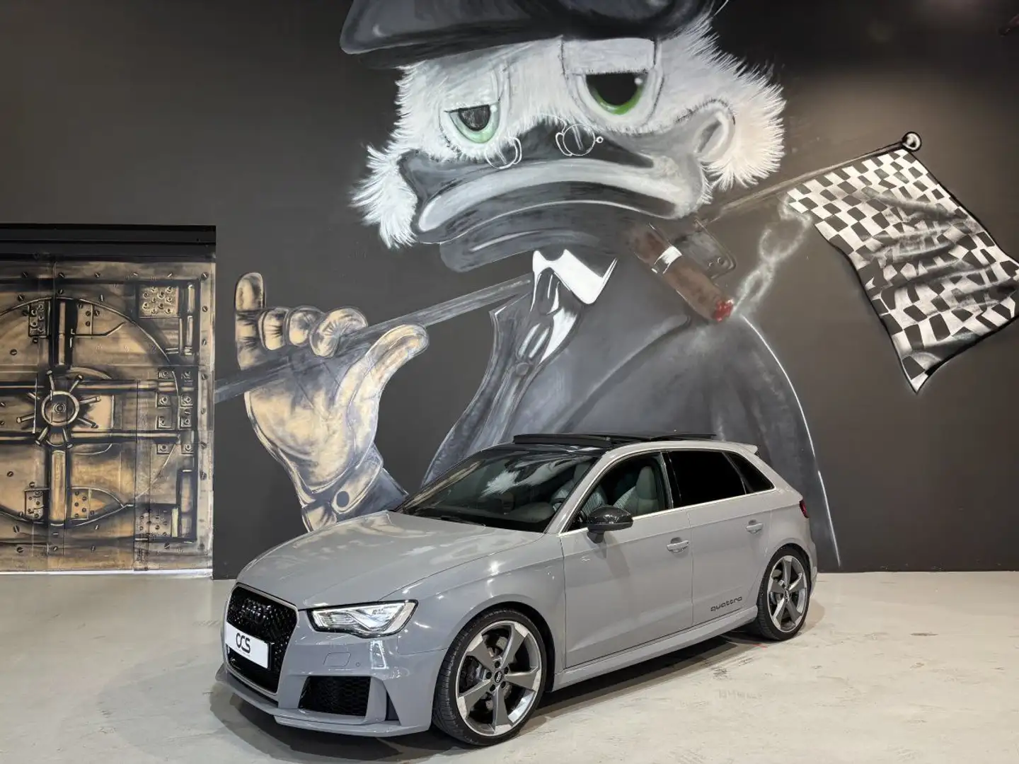Audi RS3 2.5 TFSI 367ch QUATTRO SPORTBACK Toit ouvrant Gris - 1