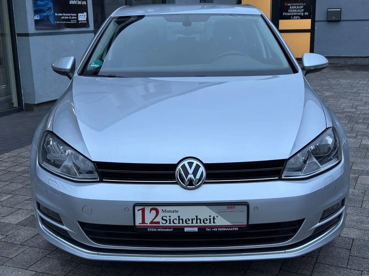 Volkswagen Golf VII Lim. 2.0 TDI Allstar*Standheizung*AHK* Silber - 2