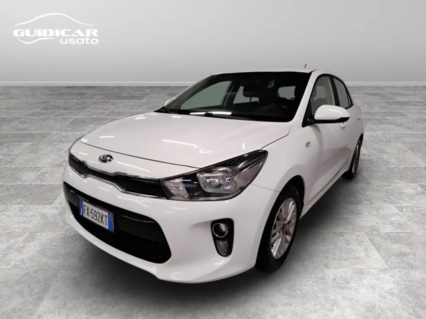 Kia Rio 1.2 Evolution Gpl 82cv Bianco - 1