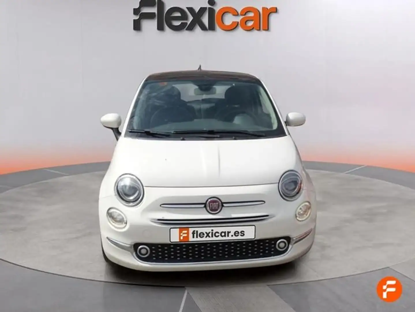 Fiat 500 1.2 Lounge Blanc - 2