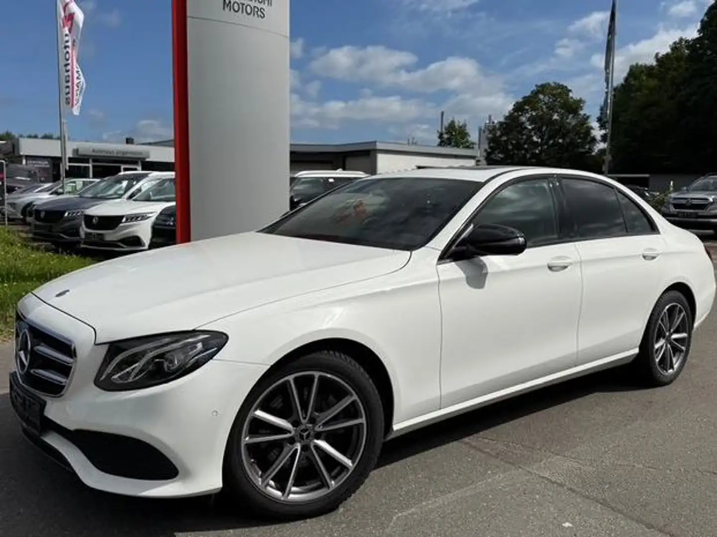 Mercedes-Benz E 200 E 200 4Matic Avantgarde Blanc - 1