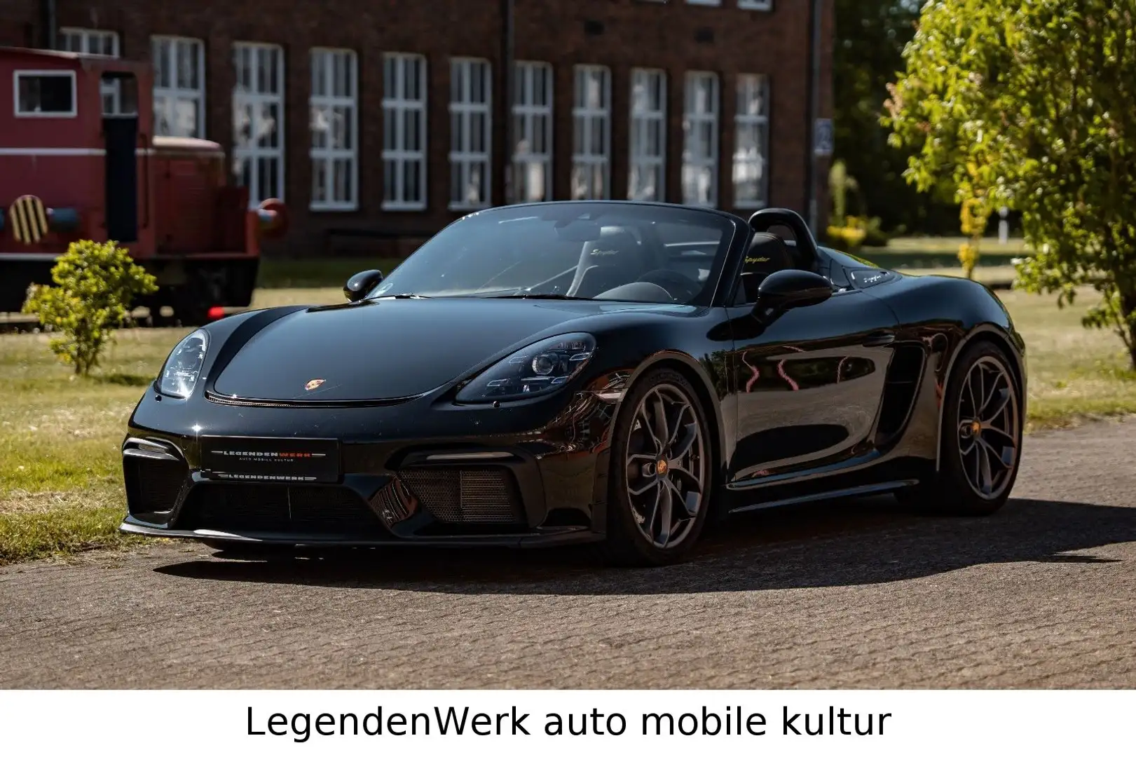 Porsche Boxster 718 Spyder LED BOSE Adapt Sport APPROVED Чорний - 1