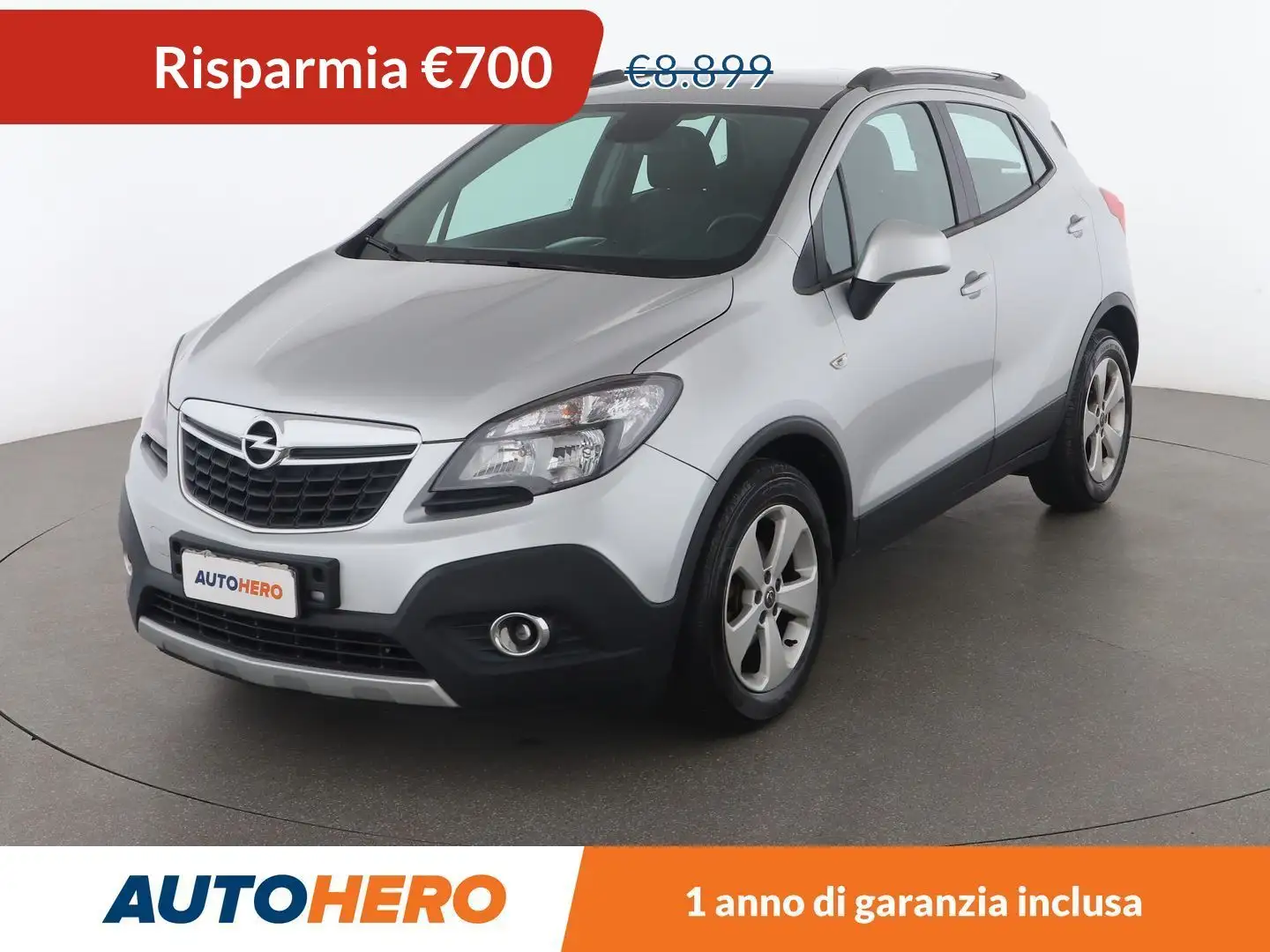 Opel Mokka 1.4 Turbo Ego 140 CV Argento - 1