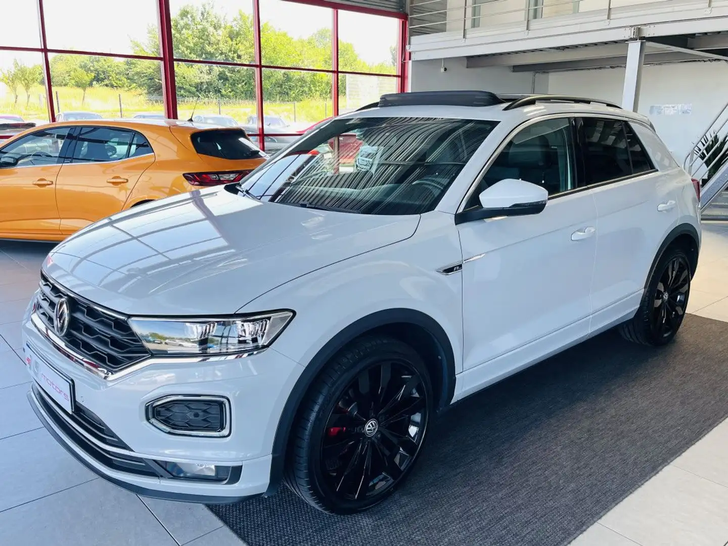 Volkswagen T-Roc 2,0 TSI 190 R-LINE DSG7 4MOTION TOIT PANORAMIQUE O Blanco - 1
