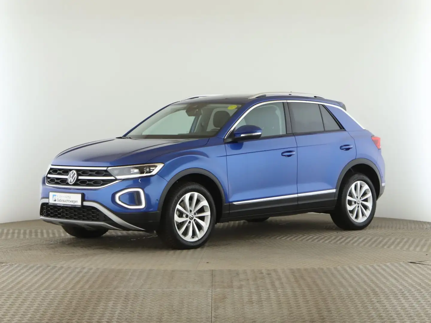 Volkswagen T-Roc 2.0 TDI Style *Pano*LED*RFK*Navi*AppleCar* Blau - 2