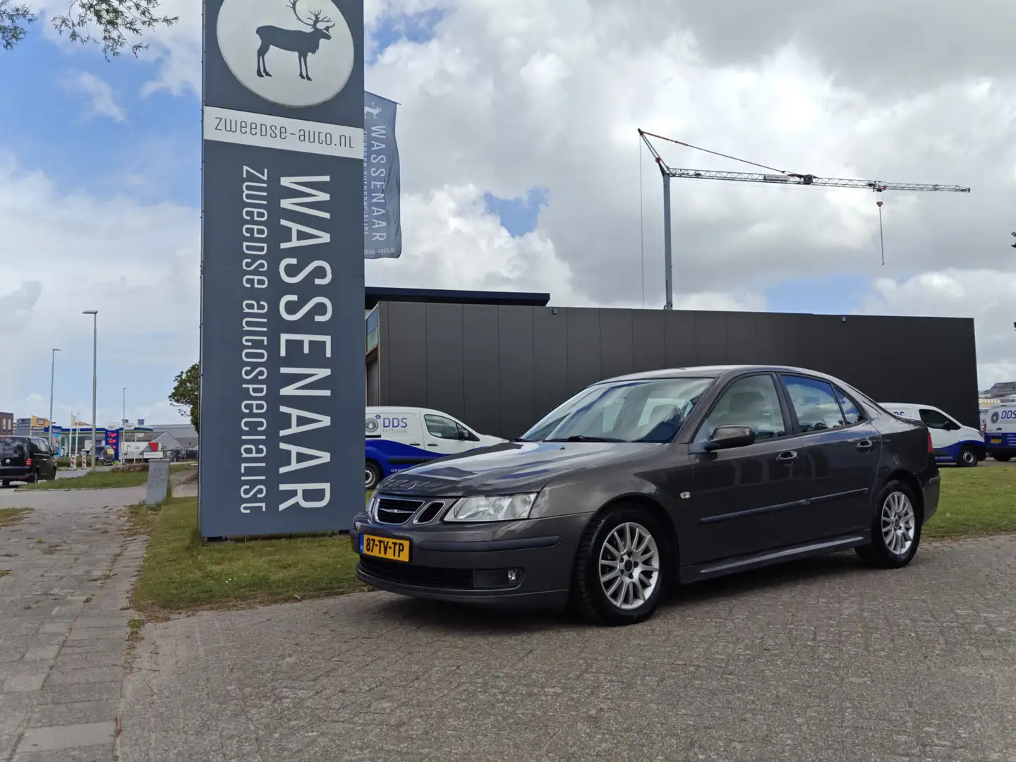 Saab 9-3 Sport Sedan 1.8t 150 pk Business | Trekhaak | Leer Gris - 1