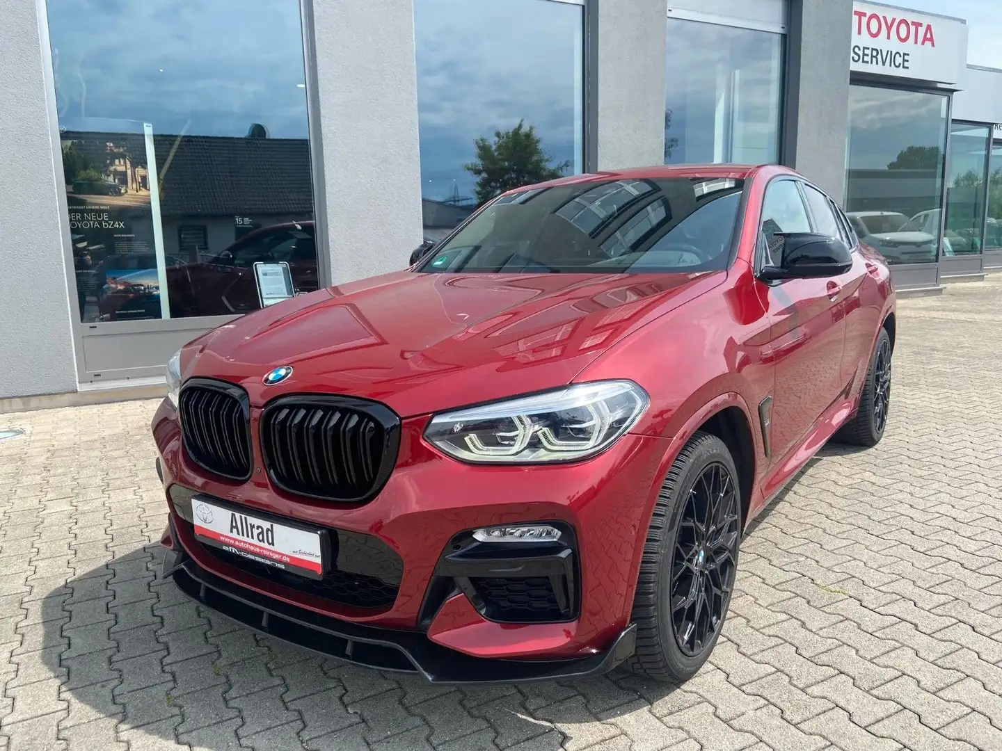 BMW X4 M i x-Drive*2.Hand,Schiebedach,Allrad,Leder Rood - 1