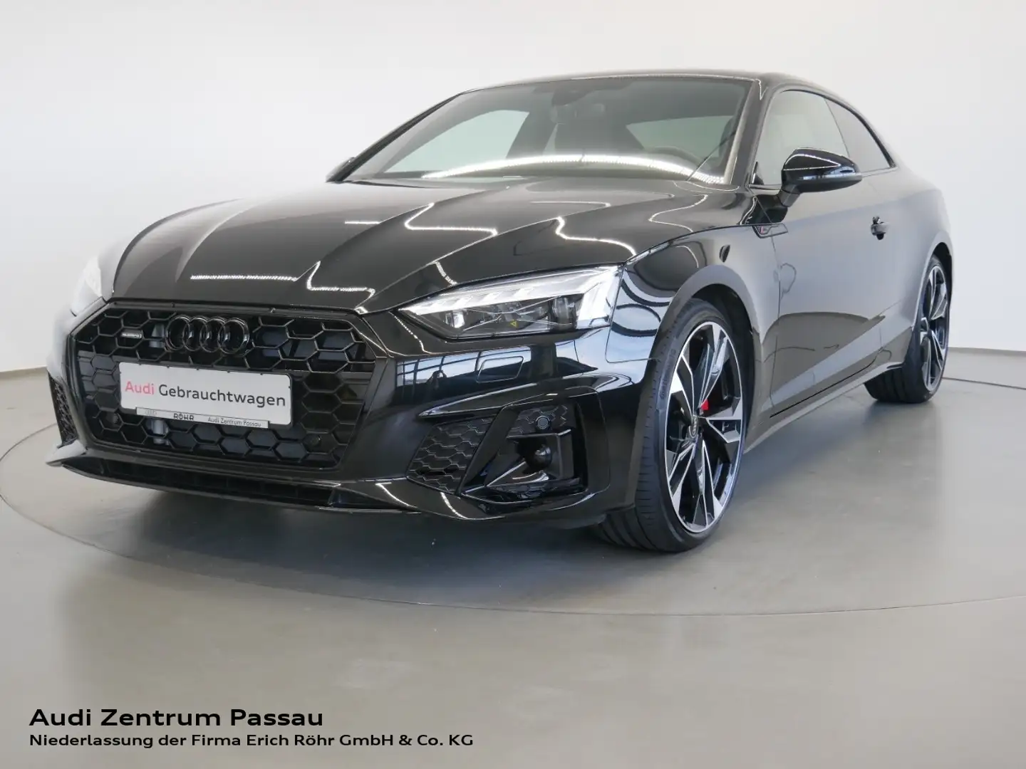 Audi A5 Coupé 40 TDI quattro S line S tro. MATRIX AHK virt Noir - 1
