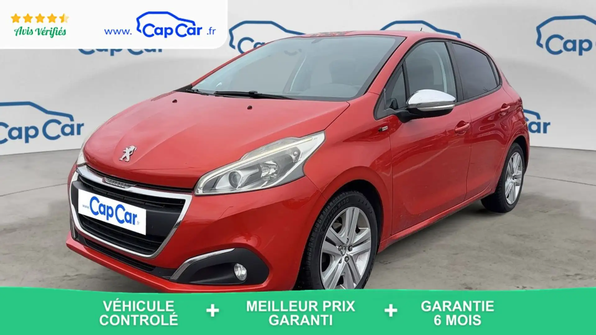 Peugeot 208 I 1.2 PureTech 82 Style Orange - 1