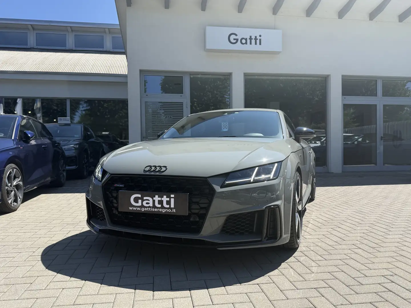 Audi TT TT 45TFSI S-Line quattro 245 Cv S-Tronic Grigio - 1
