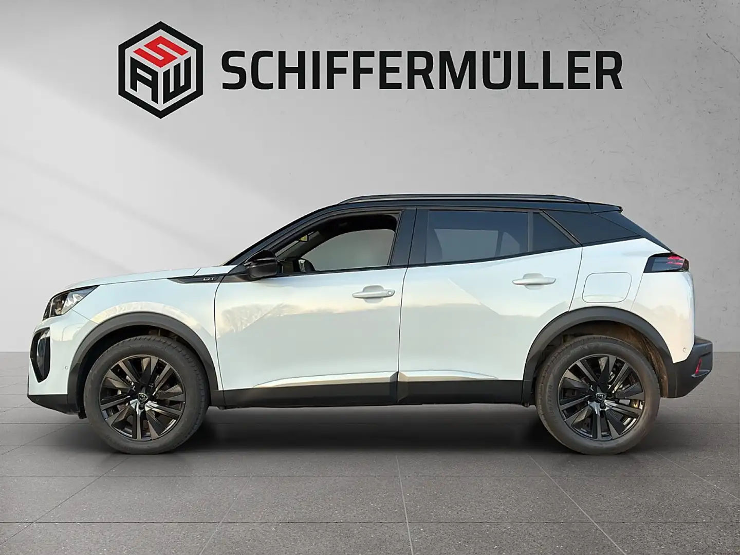 Peugeot 2008 PureTech 130 GT EAT8 *Glasdach & AHV* Weiß - 2