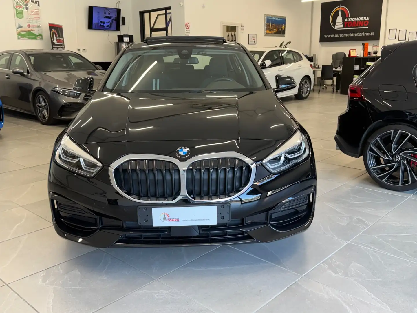 BMW 118 118i 5p. SPORTLINE VIRTUAL TETTO Noir - 2