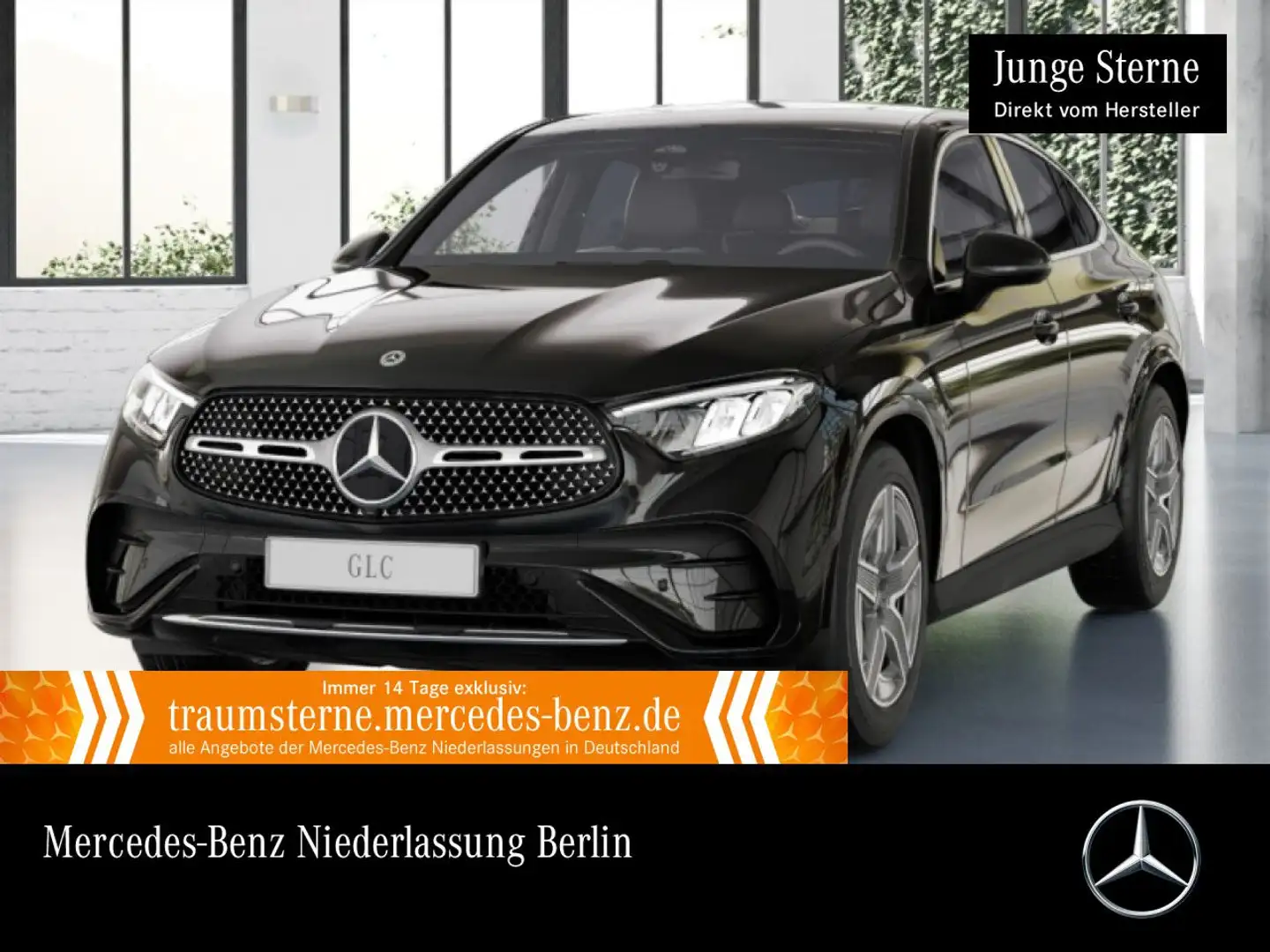 Mercedes-Benz GLC 220 d 4M AMG+LED+KAMERA+TOTW+KEYLESS+9G Schwarz - 1