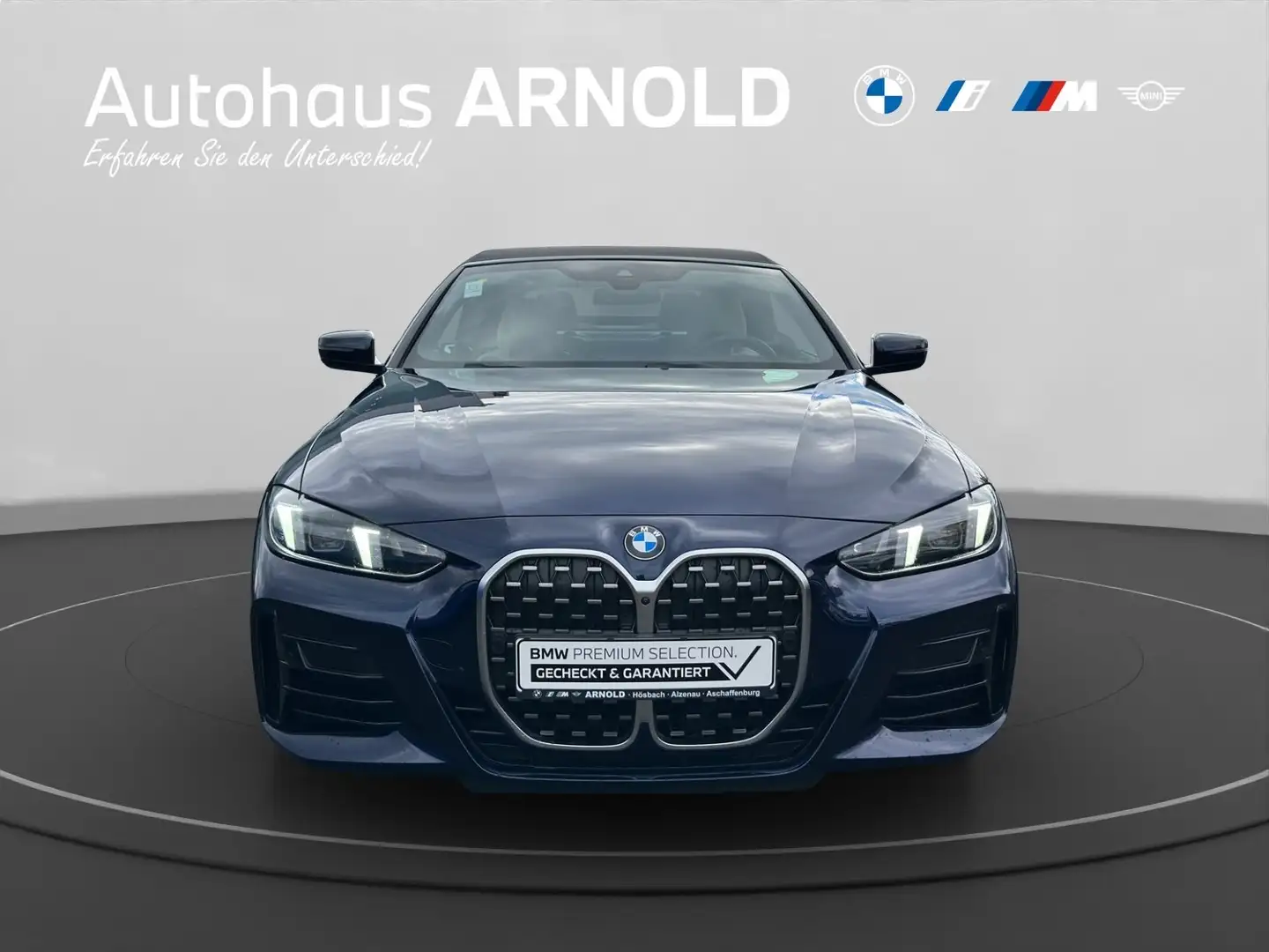 BMW 430 i xDrive Cabrio M Sportpaket HK HiFi DAB LED Bleu - 2