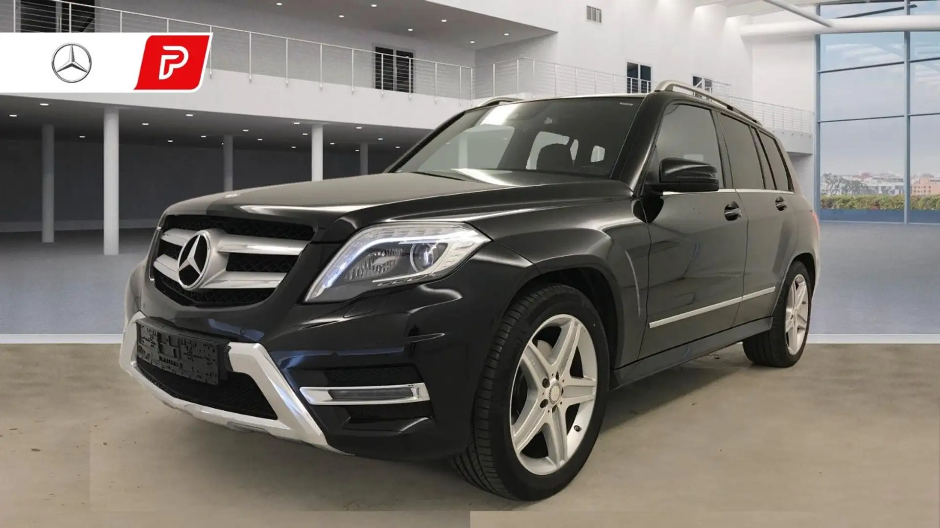 Mercedes-Benz GLK 220 4-Matic AMG ILS NAVI AHK Totwinkel SPURH Чёрный - 1