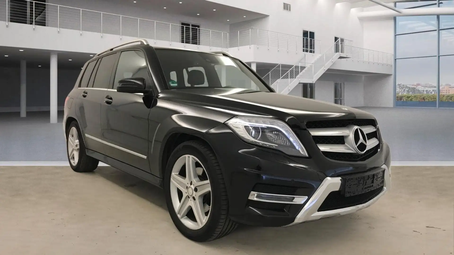 Mercedes-Benz GLK 220 4-Matic AMG ILS NAVI AHK Totwinkel SPURH Чёрный - 2