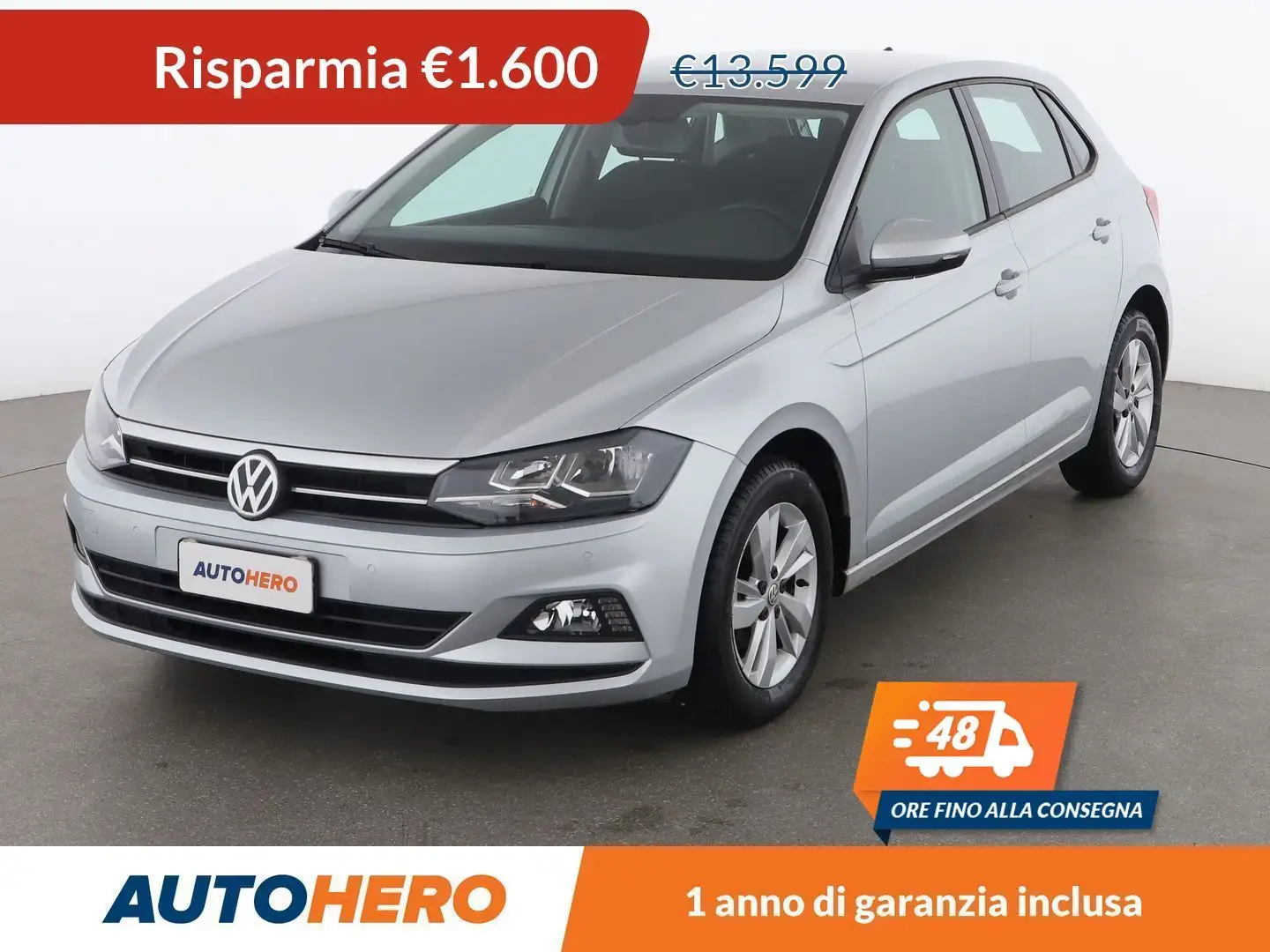Volkswagen Polo 1.0 Comfortline Gris - 1