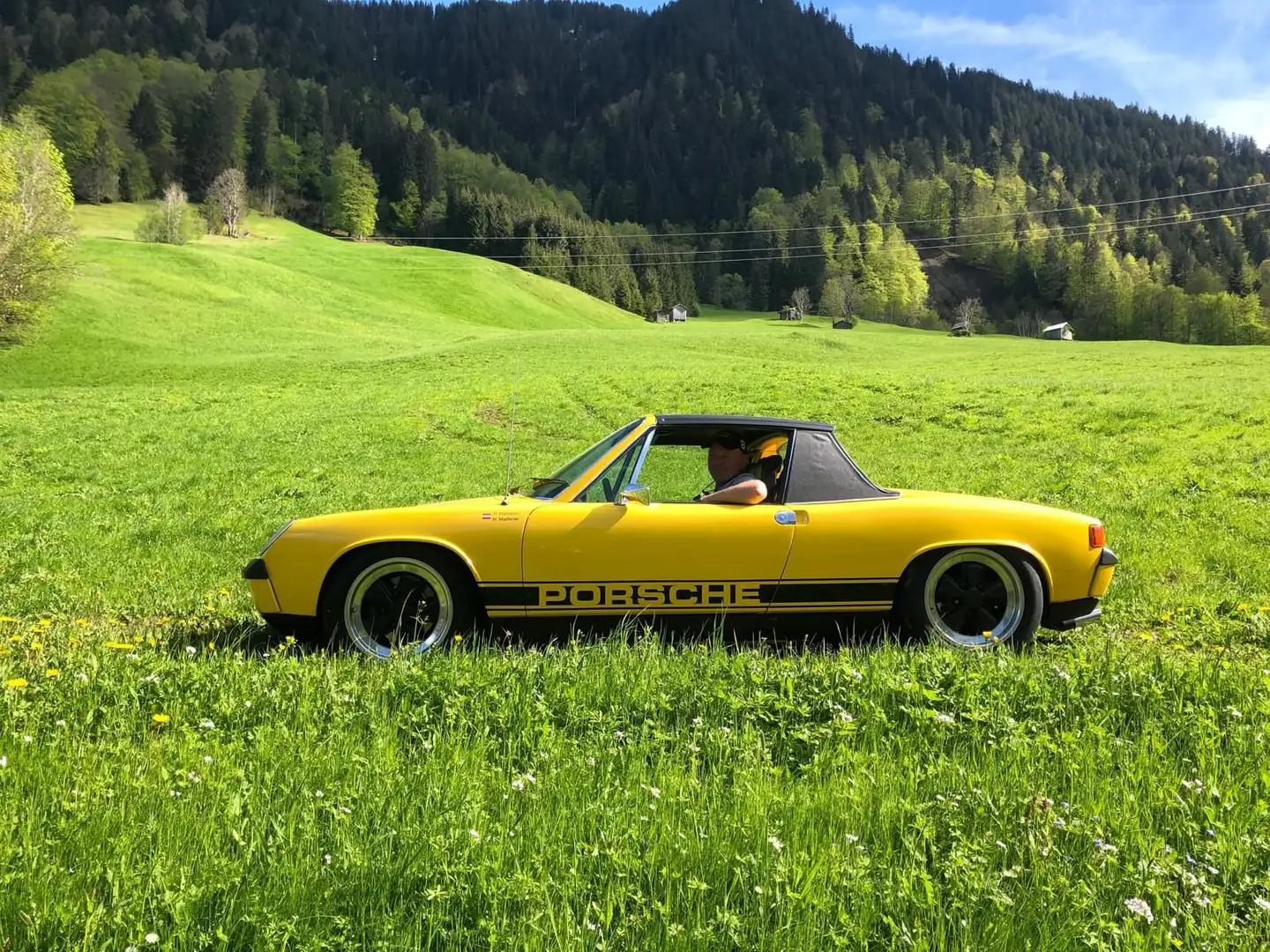Porsche 914 žuta - 1