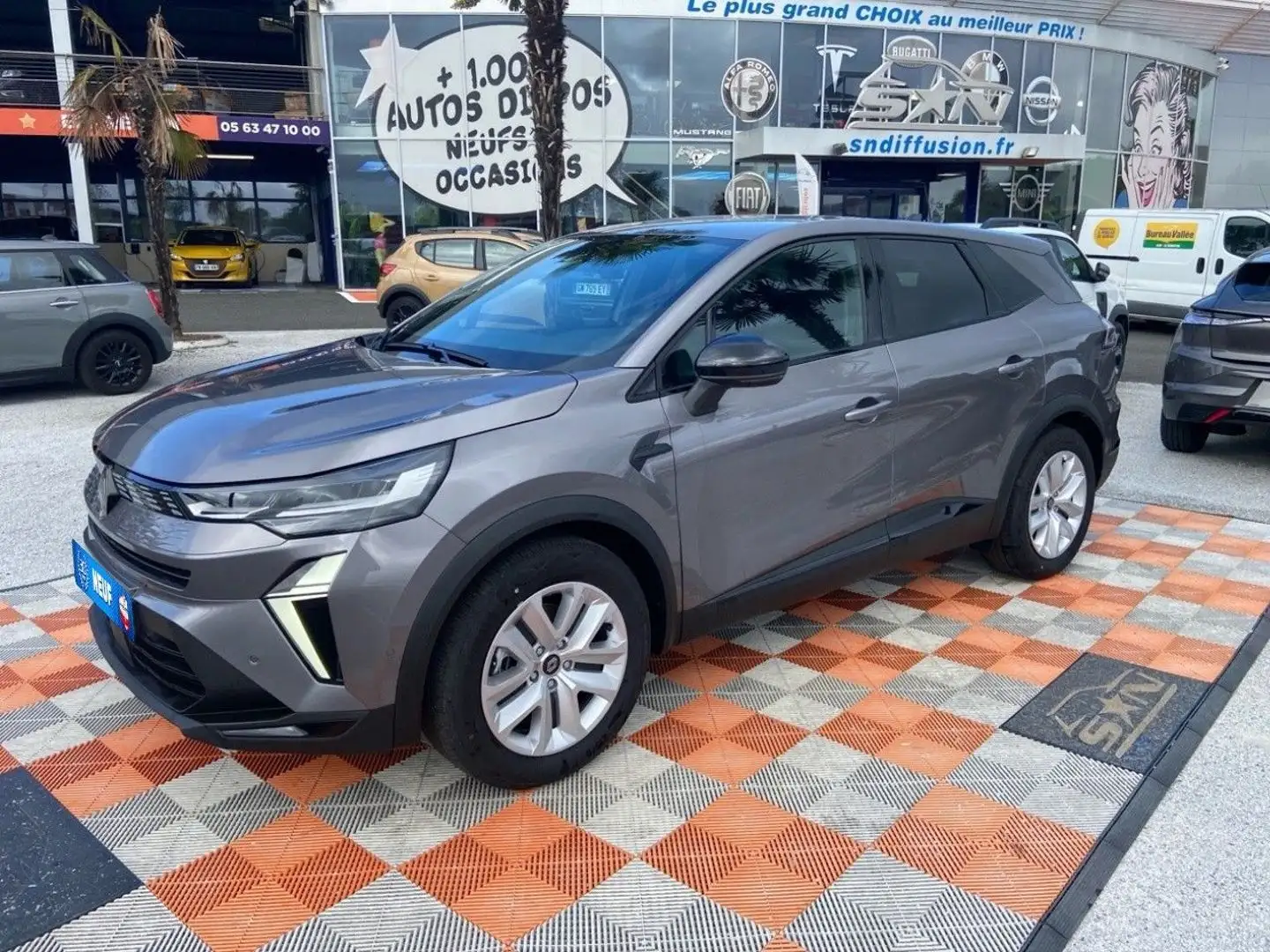 Renault Symbioz E-Tech full hybrid 160 EVOLUTION GPS Gris - 1