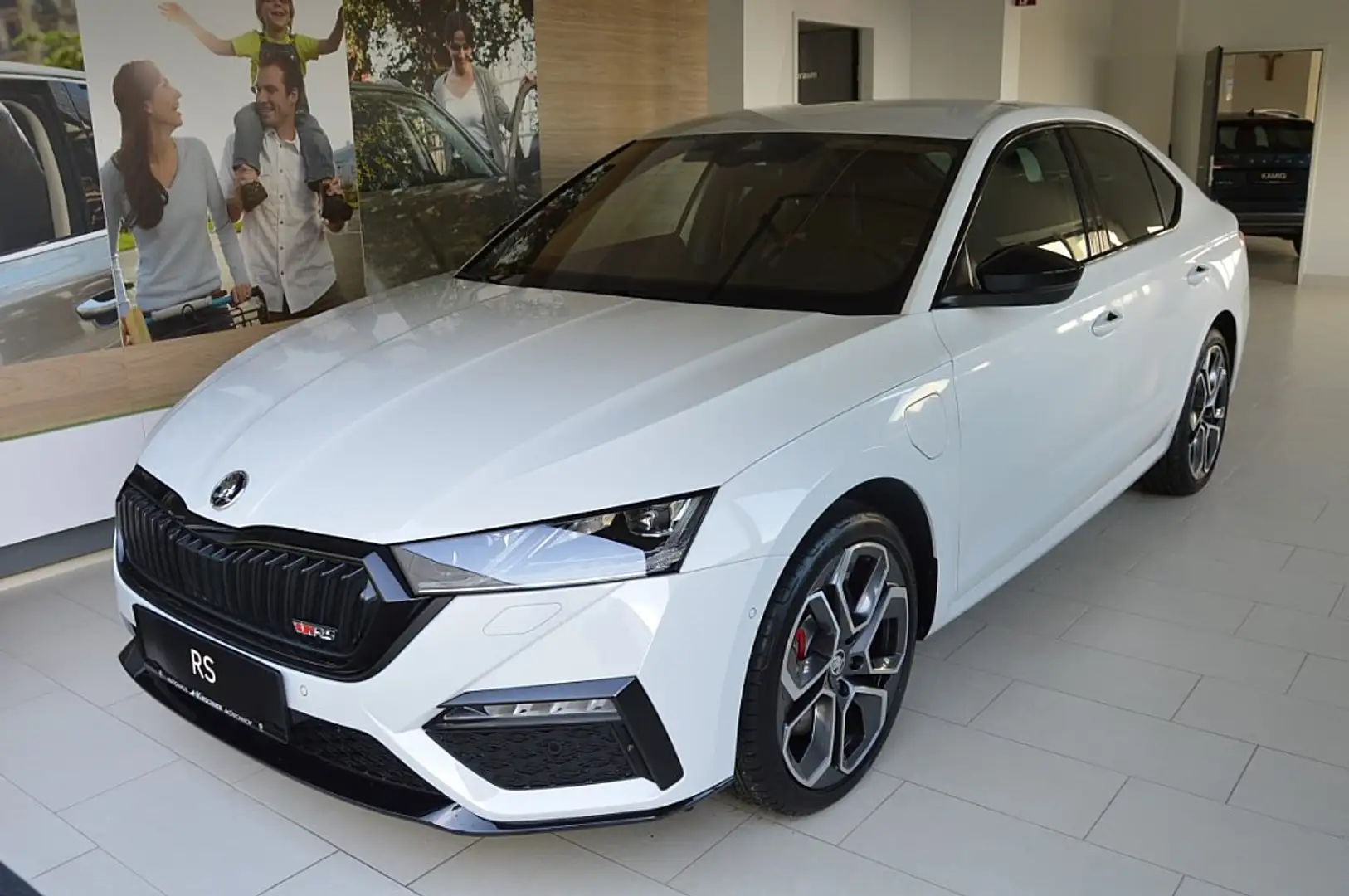 Skoda Octavia RS iV 245 PHEV DSG Weiß - 1
