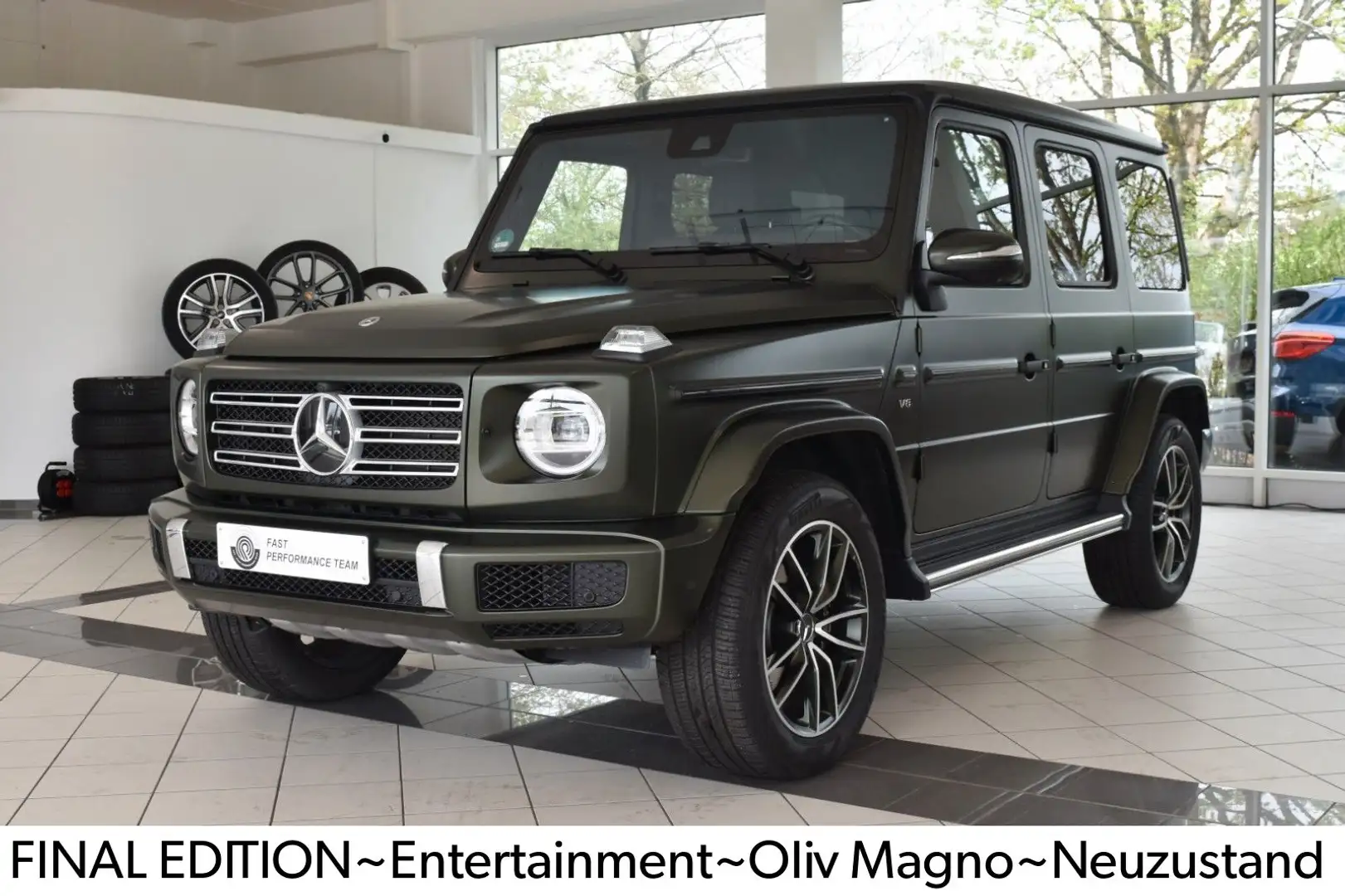 Mercedes-Benz G 500 Final Edition~Oliv Magno~Entertainment~TOP Zielony - 1