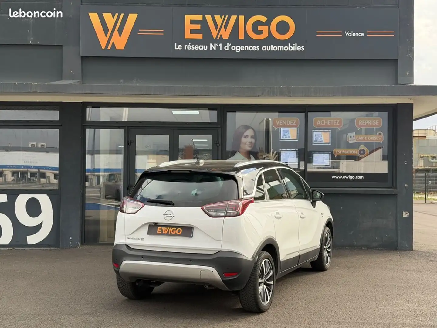 Opel Crossland X 1.2 t 110ch design 120-ans Blanc - 2