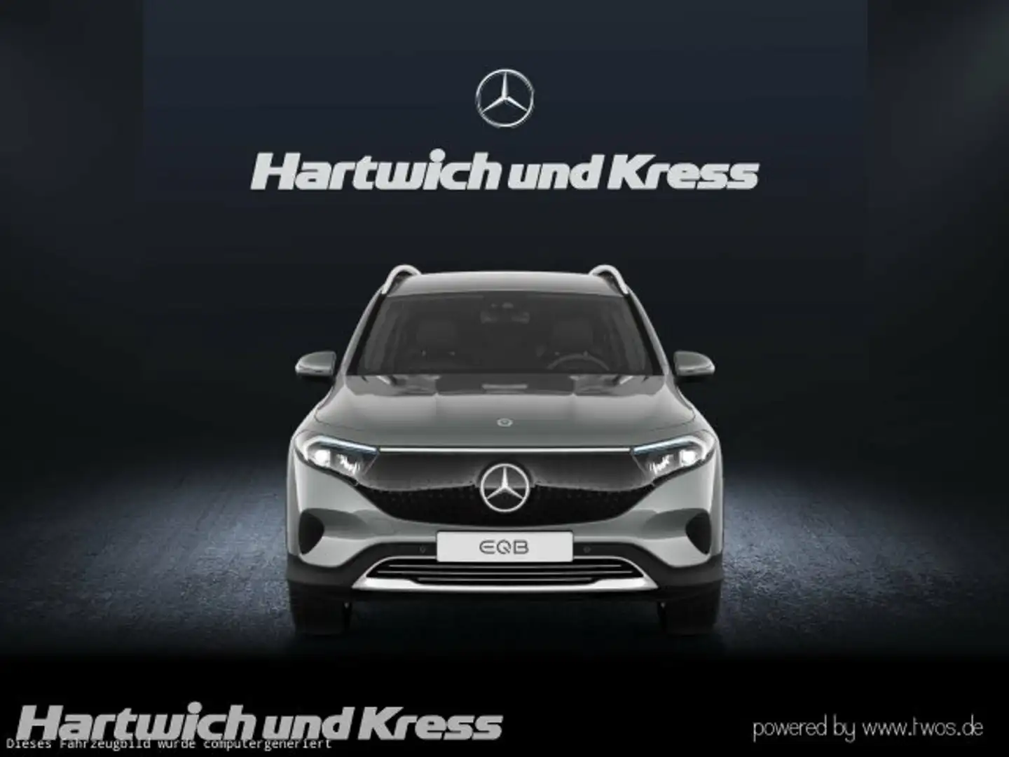Mercedes-Benz EQB 300 EQB 300 4Matic Progressive Advanced+AHK+Distronic+EasyPack+Kamera+LED+Ambiente+ Gris - 2