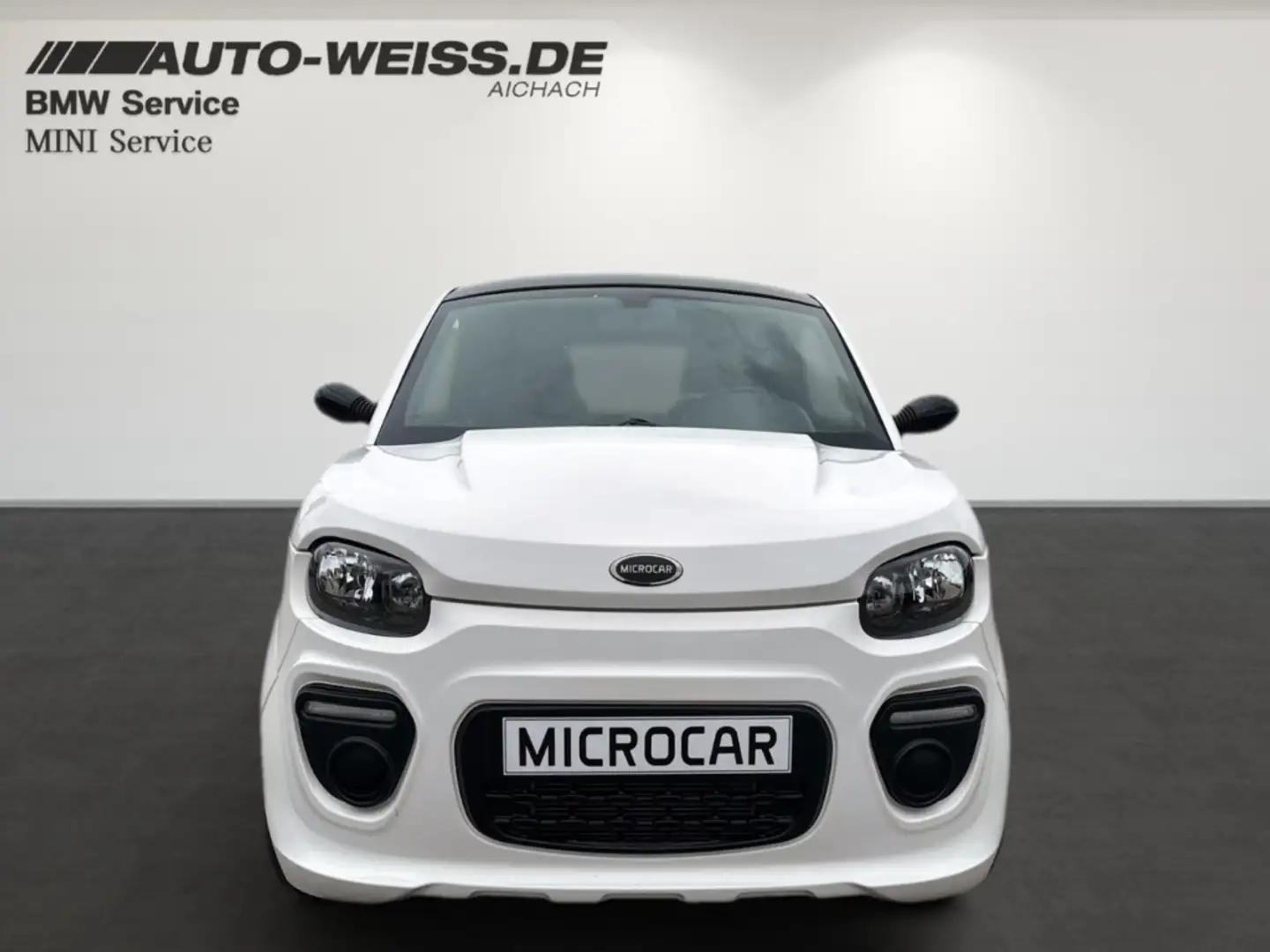 Microcar Due INITIAL Radio +Autofahren mit 15 Jahren+ Weiß - 2