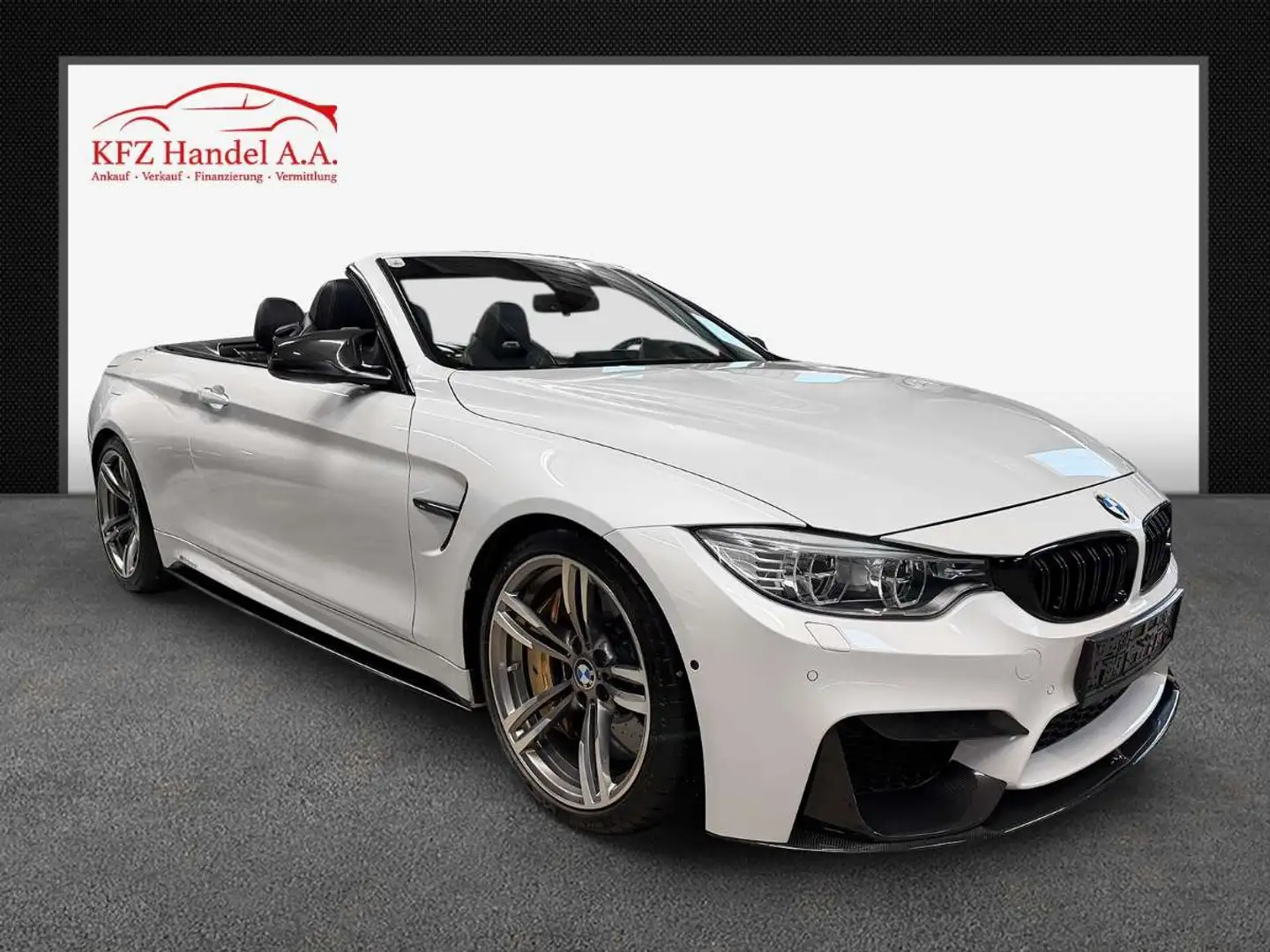 BMW M4 Cabrio M-DKG Aut. (F83) * EINTAUSCH * FINANZIER... Weiß - 2