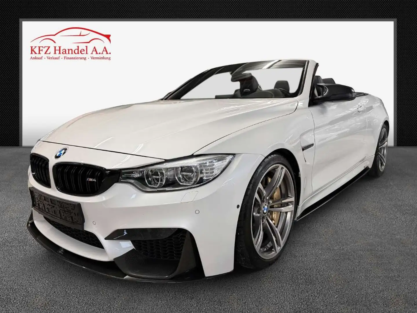 BMW M4 Cabrio M-DKG Aut. (F83) * EINTAUSCH * FINANZIER... Weiß - 1