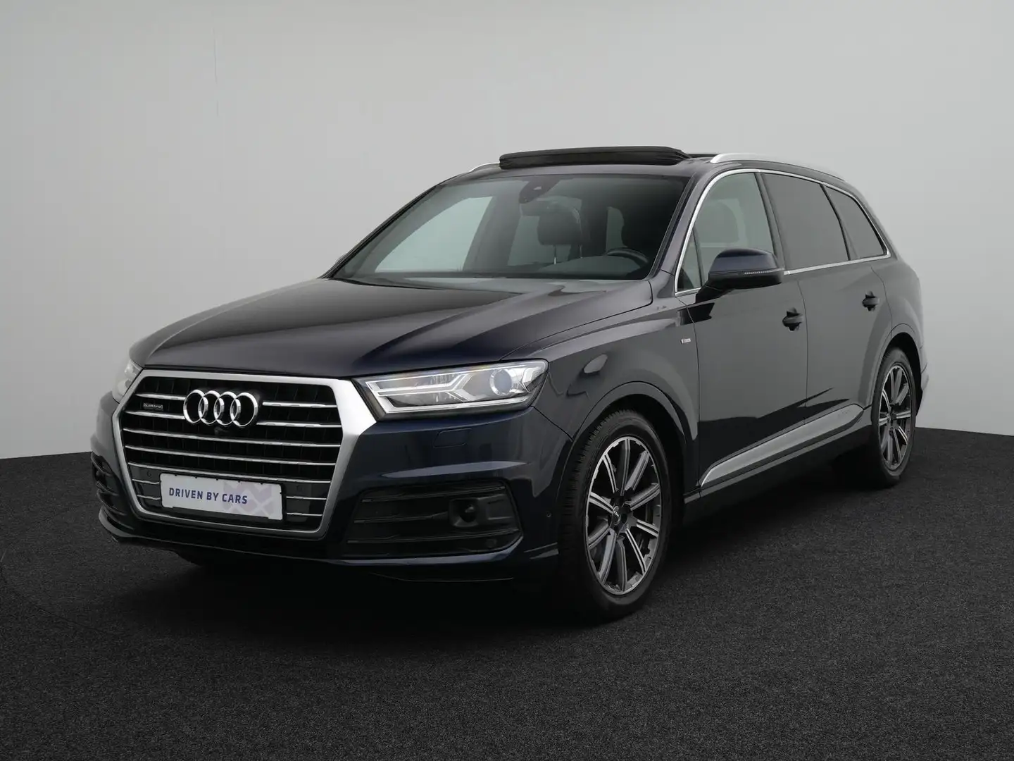 Audi Q7 quattro S-Line,PANO,MEMO,360°,LUFT,AHK,BOSE Bleu - 2