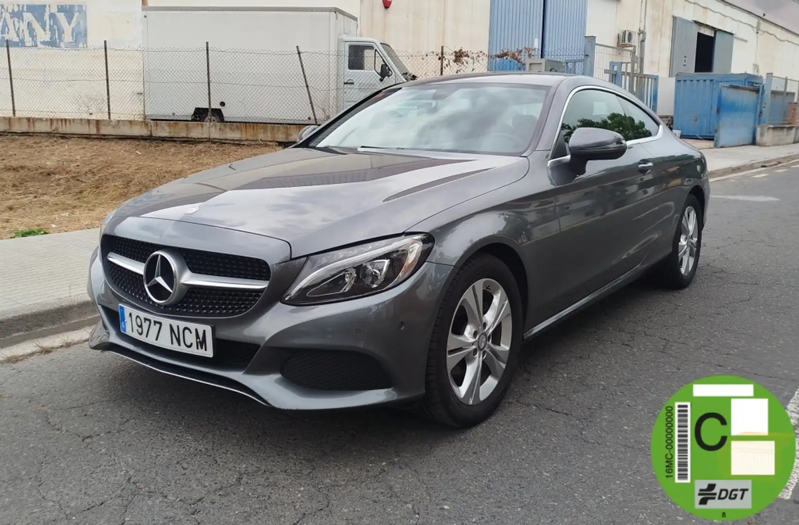Mercedes-Benz C 220 Coupé 220d Gris - 1