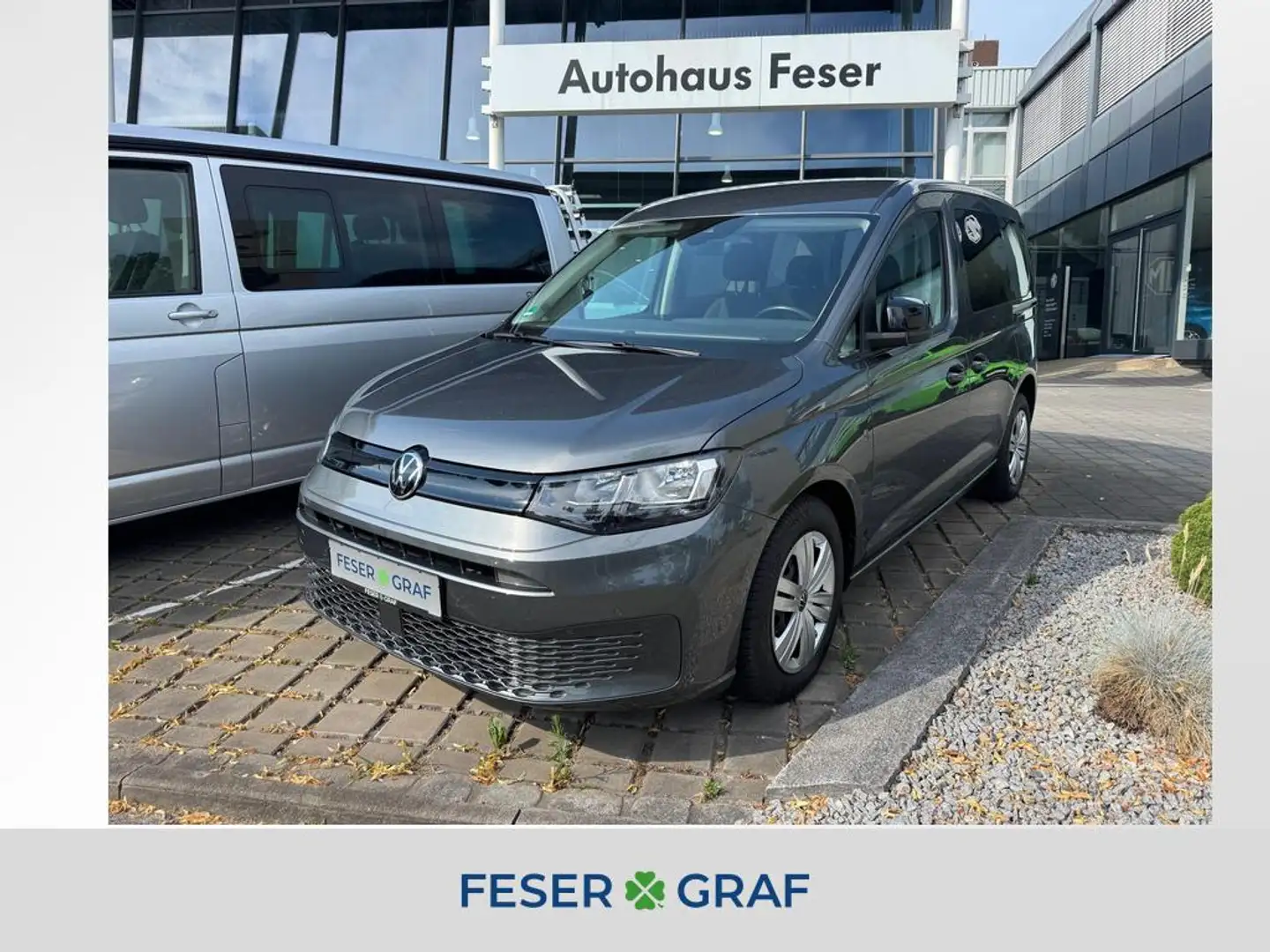 Volkswagen Caddy 2.0 TDI Kamera PDC ACC Klima Grau - 1