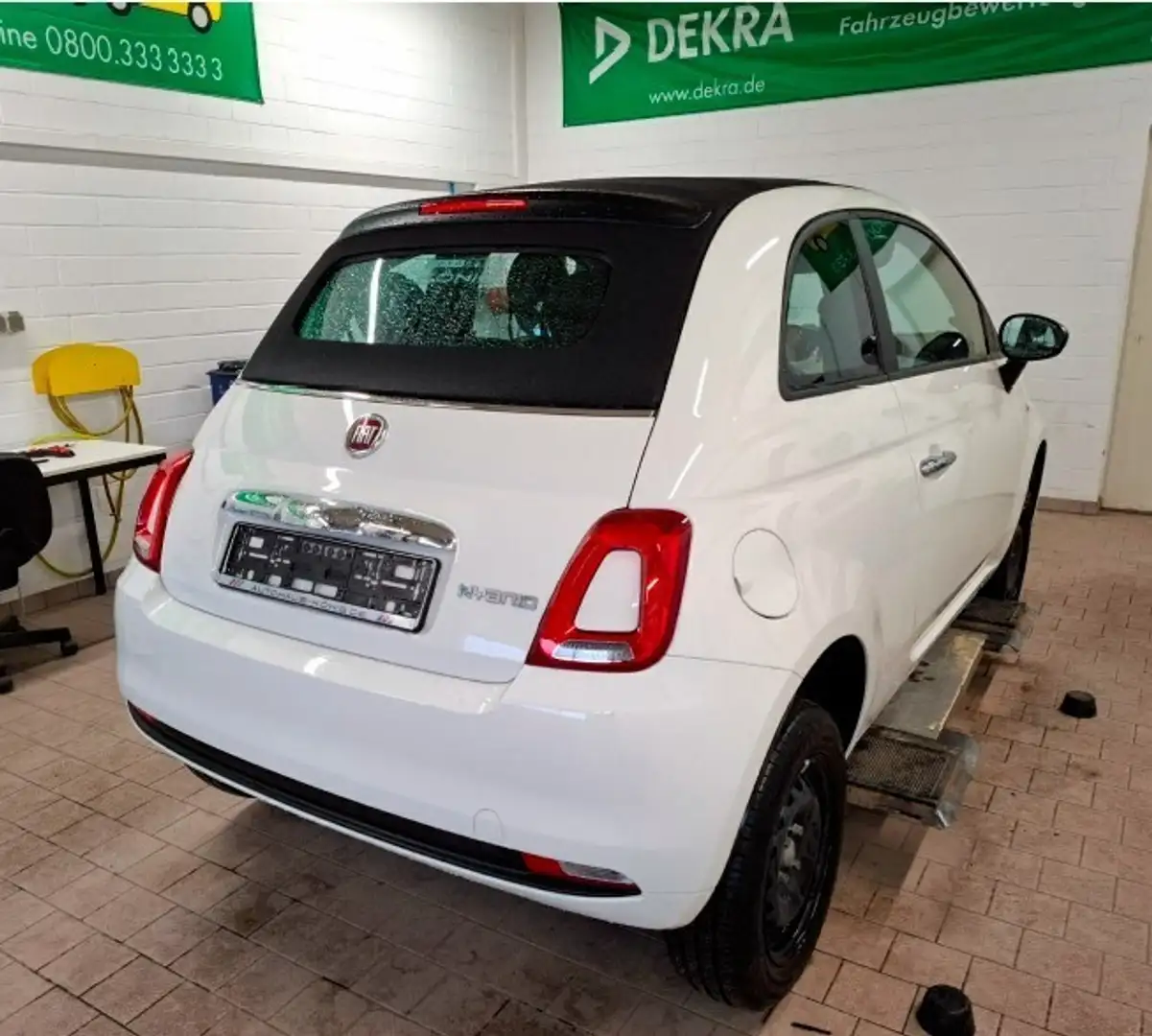 Fiat 500C Cabrio 1.0 GSE Cool & Sound Weiß - 2