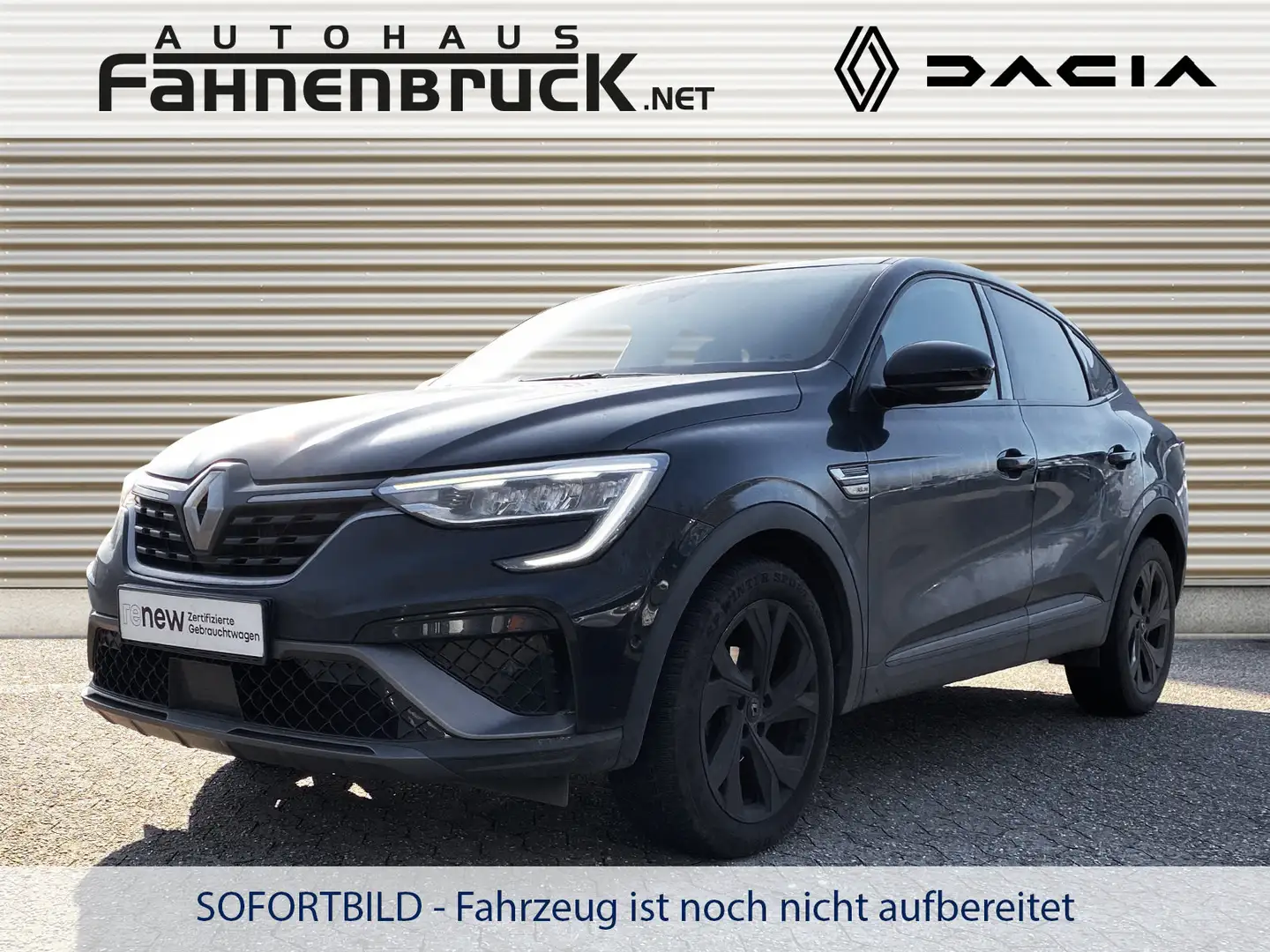 Renault Arkana 1.3 TCe 140 R.S. Line  360° PDC Scheckheft Schwarz - 1