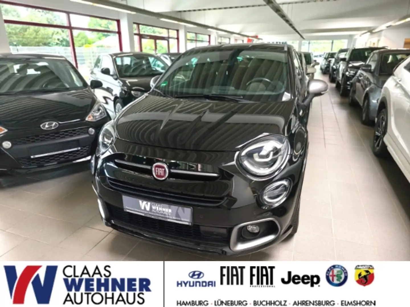 Fiat 500X Fiat Sport 1.0 FireFly Navi LED Apple CarPlay Andr Schwarz - 1