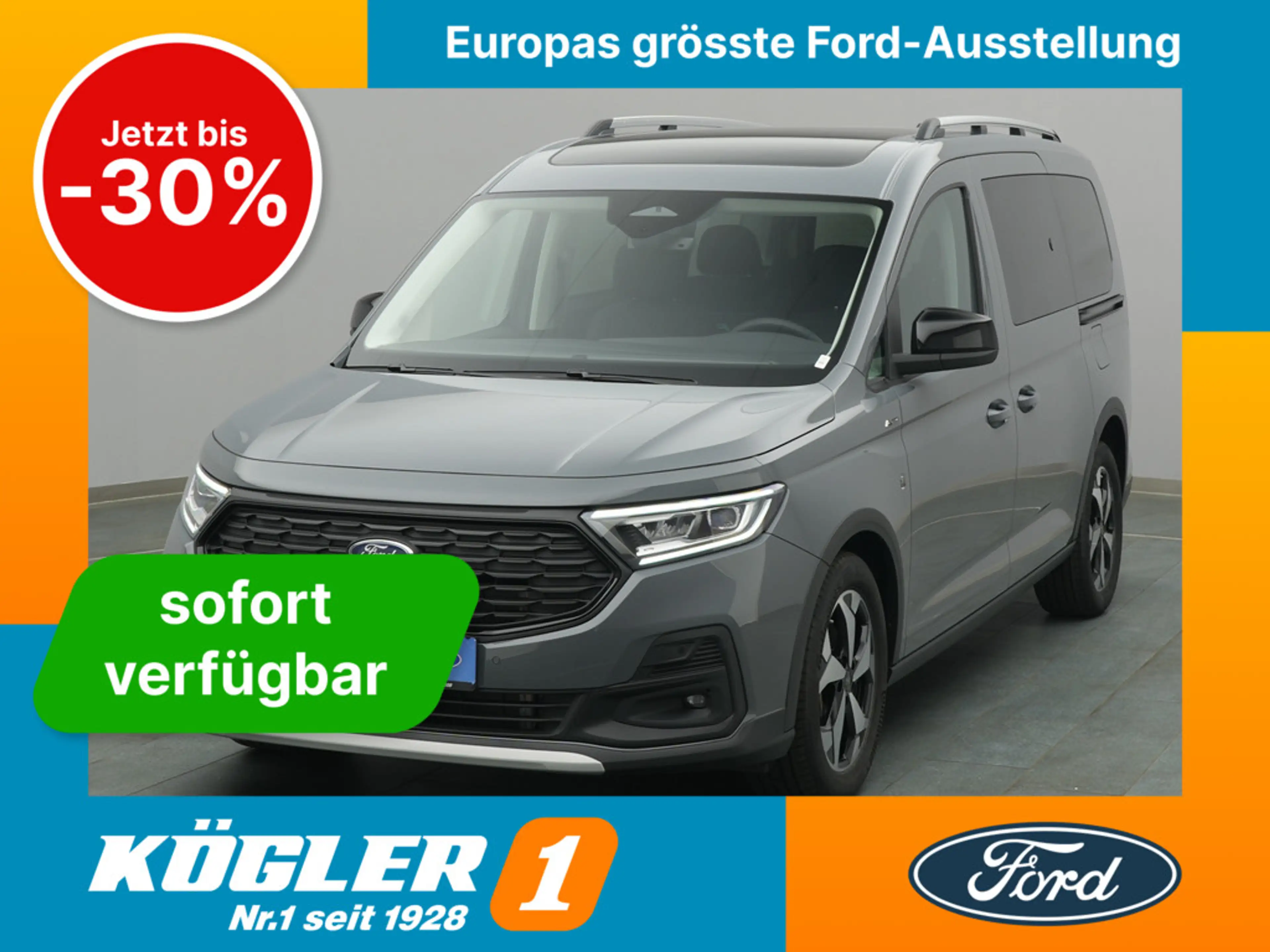 Ford Tourneo Grand Connect Active 122PS Aut. -14%*