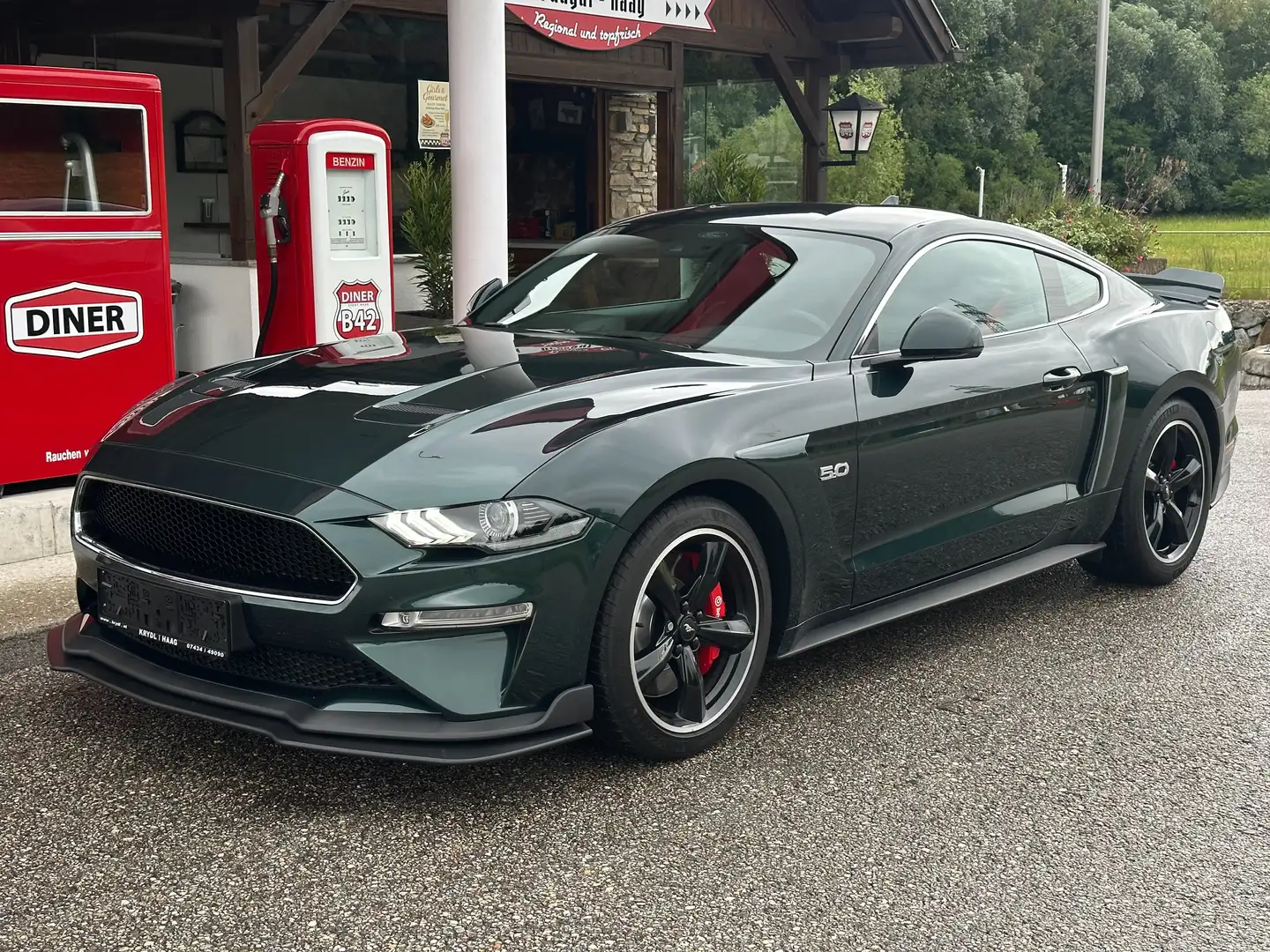 Ford Mustang 5,0 Ti-VCT V8 Bullitt Grün - 1