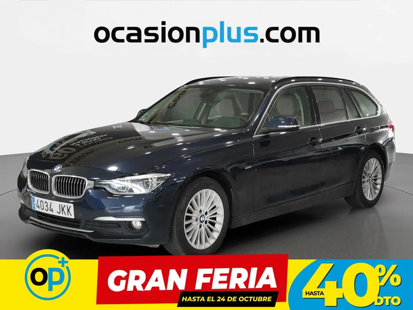 BMW 318 318d Touring Azul - 1