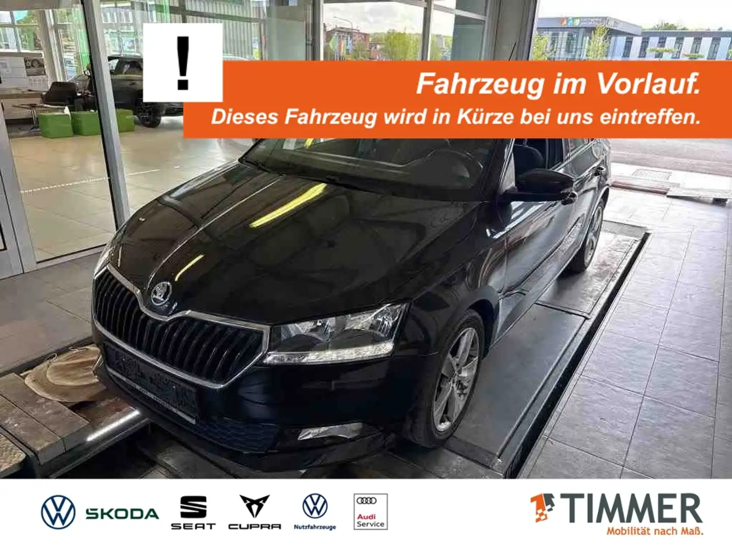 Skoda Fabia 1.0 TSI ACTIVE *DAB *ALU SHZ BLUETOOTH * Schwarz - 1