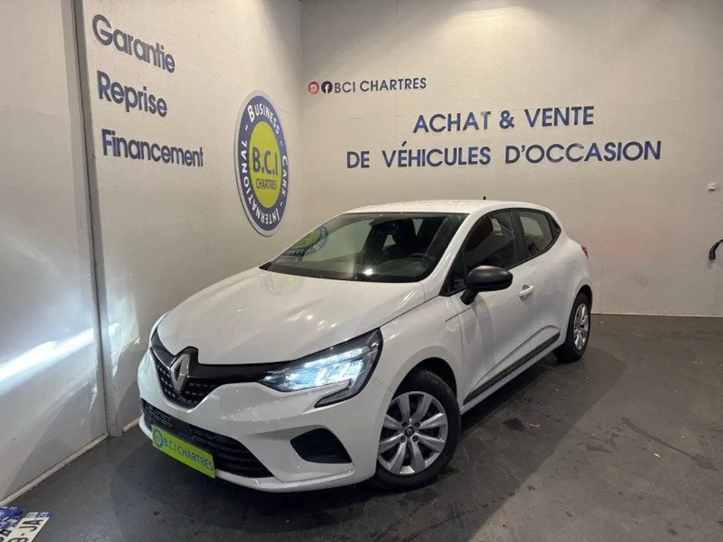 Renault Clio V STE 1.5 BLUE DCI 85CH AIR Blanc - 1
