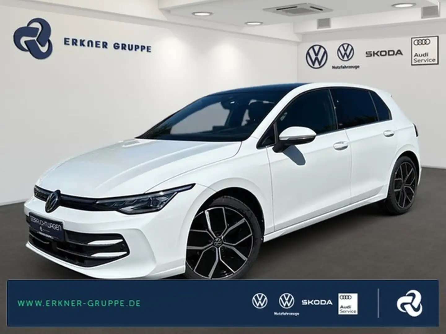 Volkswagen Golf VIII 1.5 eTSI DSG Edition 50 PANO+MATRIX+ACC+HU... Blanco - 1