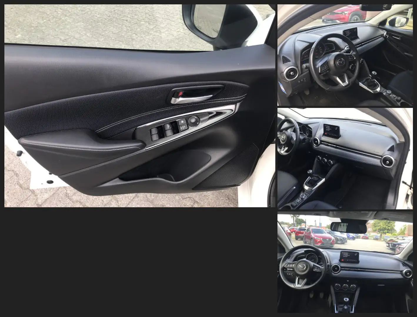 Mazda 2 SKYACTIV-G90 M Hybrid Sports-l., NAVI, LED, Weiß - 2