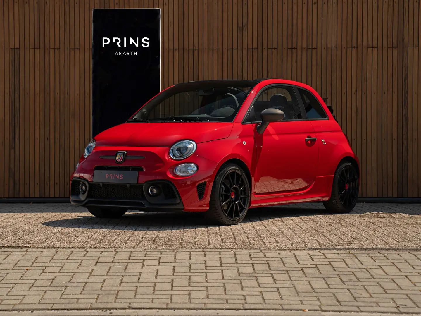 Abarth 595C Turismo | Leder | CarPlay | Rosso Officina | Navi Roşu - 1