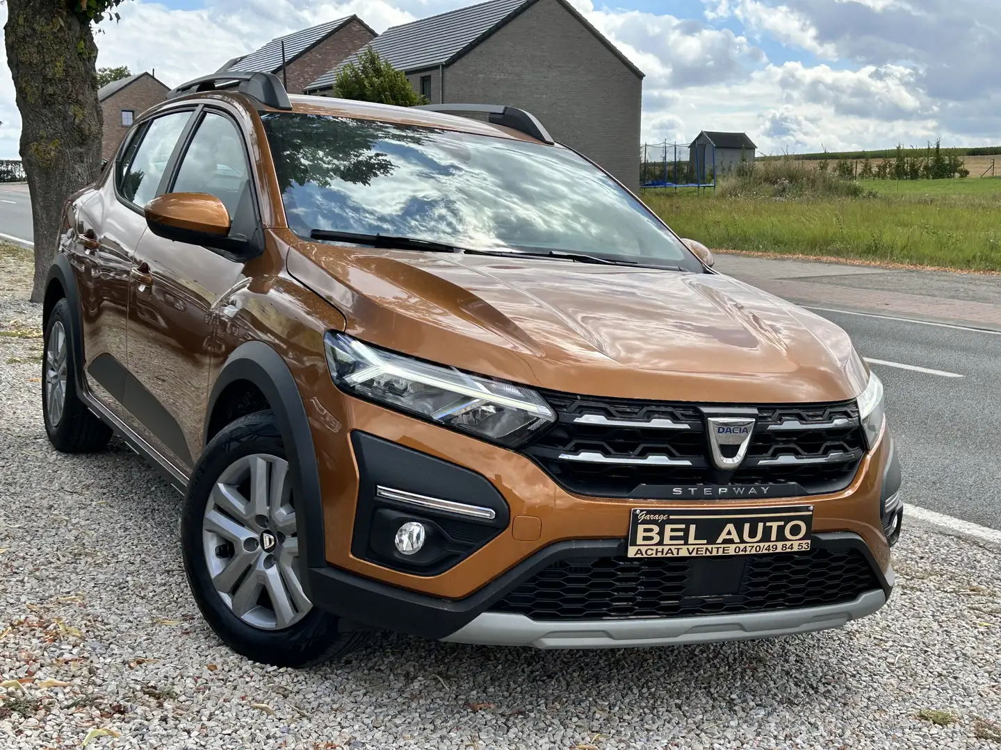 Dacia Sandero Sandero Stepway 1.0 TCe-Boîte automatique Orange - 1