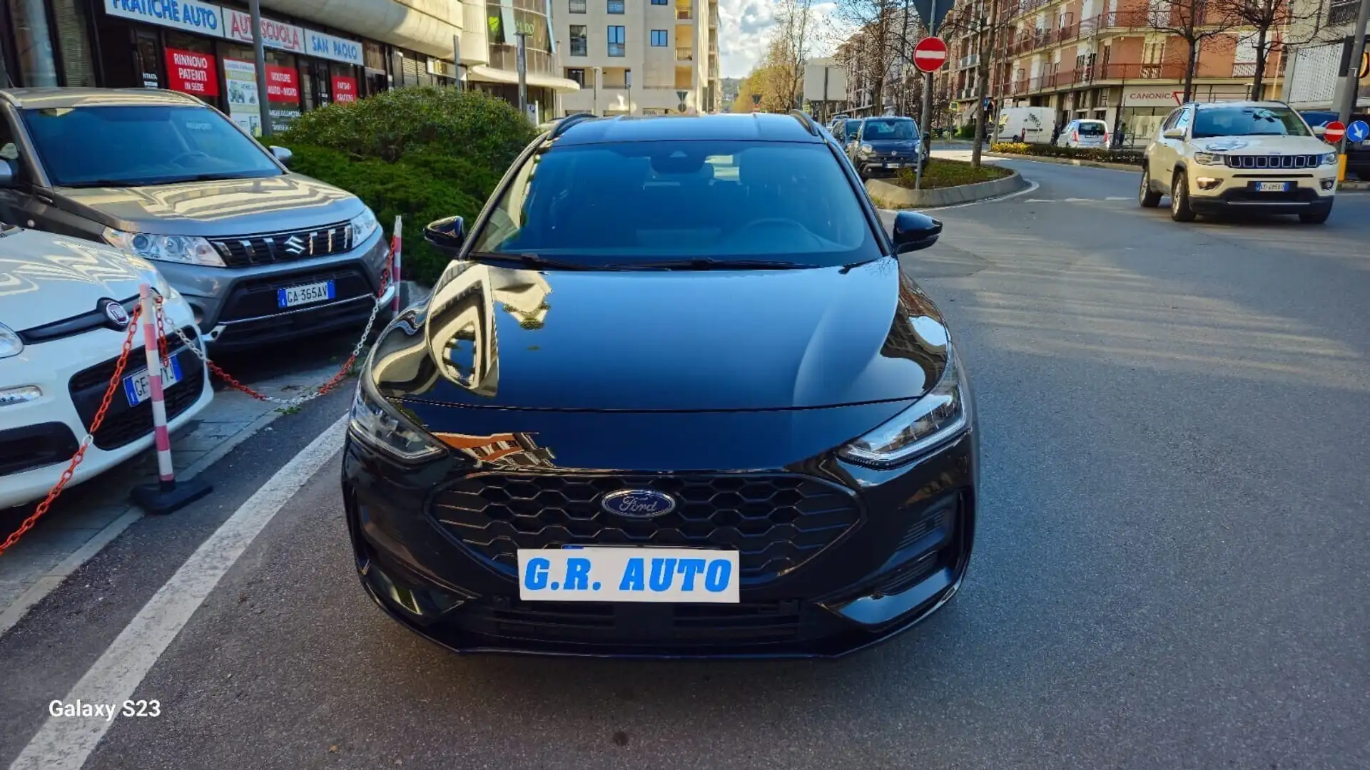 Ford Focus 1.0 EcoBoost Hybrid 155 CV Pow.SW.ST line PROMO FI Nero - 1