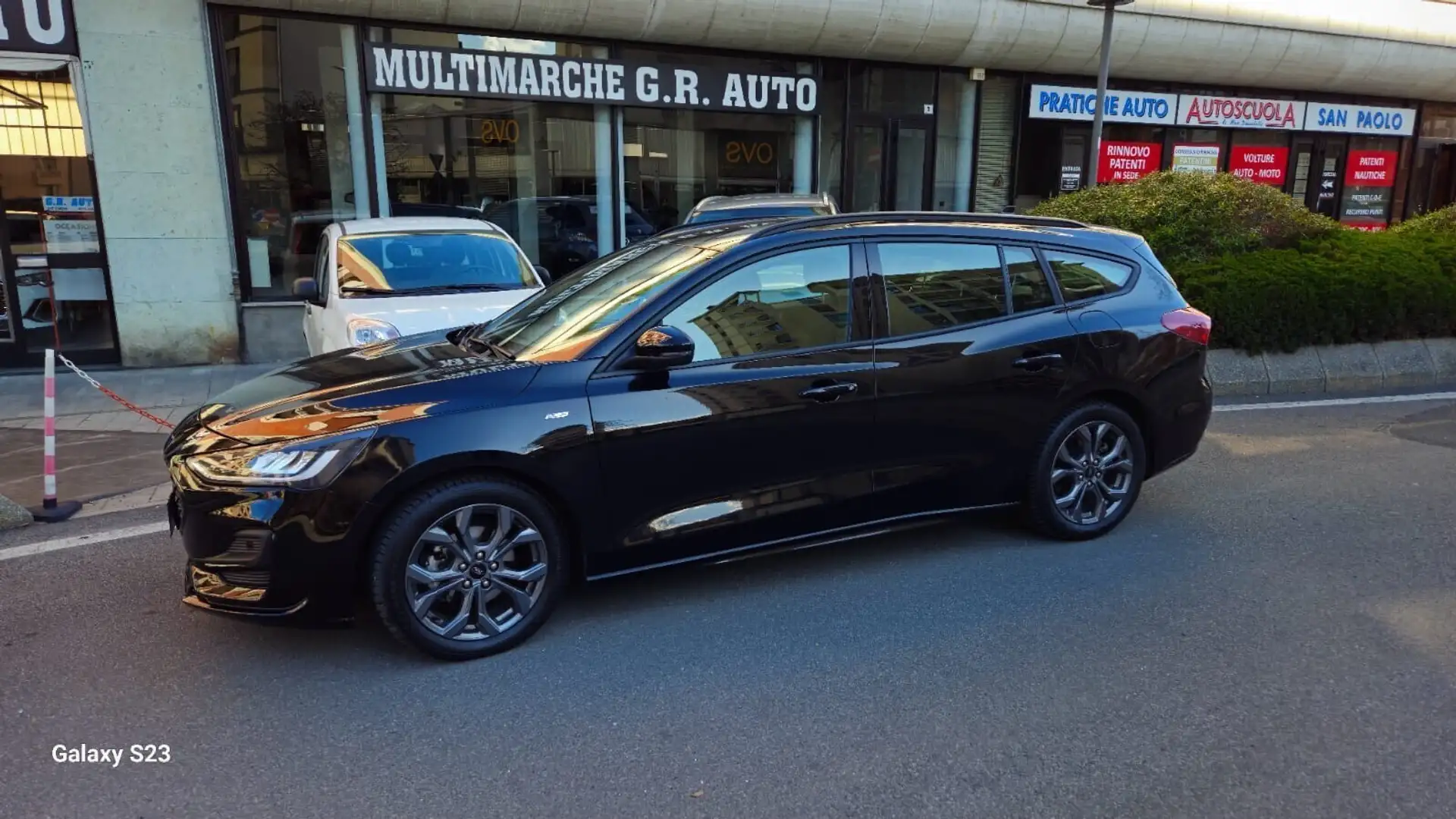 Ford Focus 1.0 EcoBoost Hybrid 155 CV Pow.SW.ST line PROMO FI Nero - 2