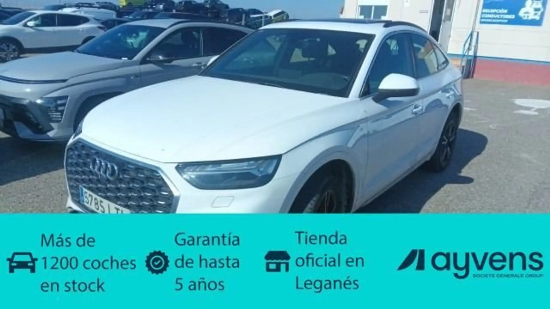 Audi Q5 Sportback 40 TDI quattro-ultra S line S tronic 150 Blanco - 1